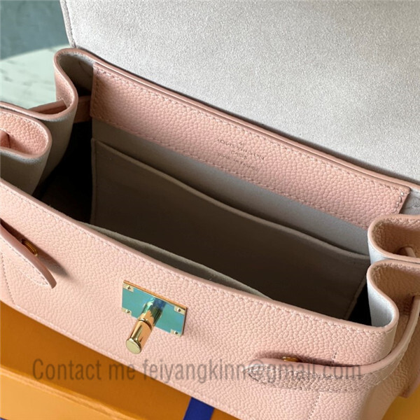 LockMe Ever Mini Bag - Luxury Lockme Leather Pink