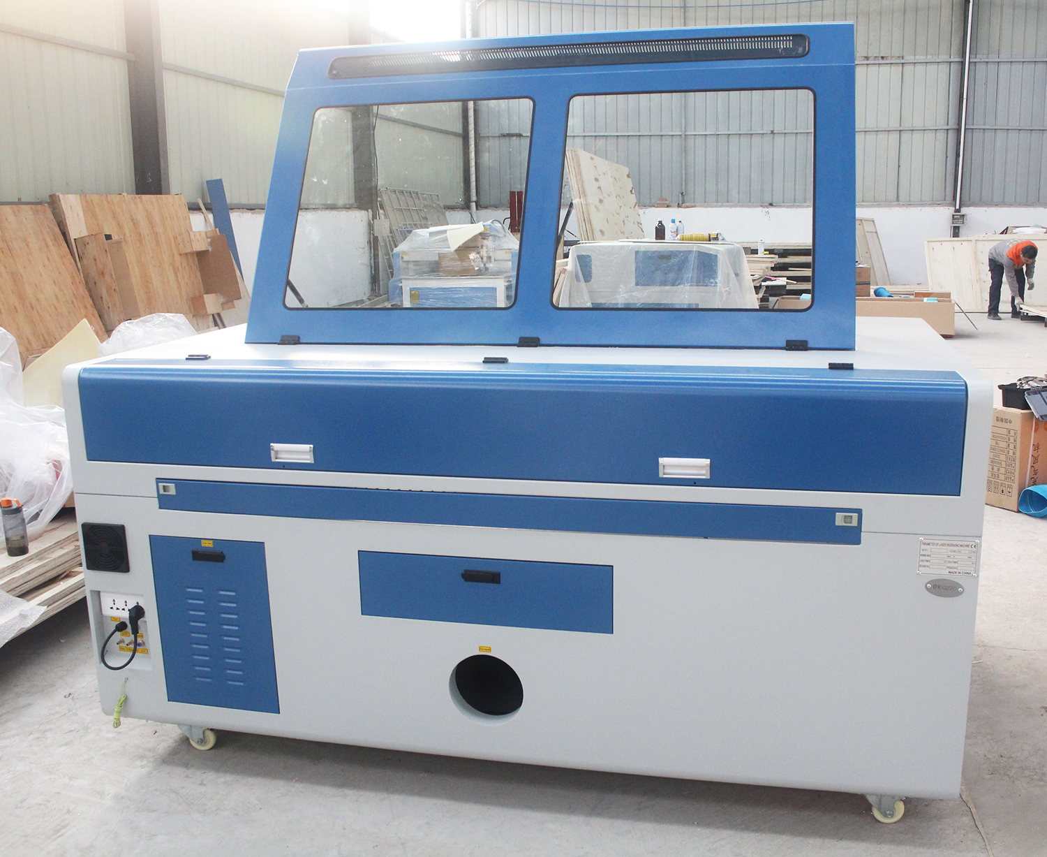 co2 CNC laser cutting machine  1610 Hopetool co2 CNC laser cutting machine 1610 