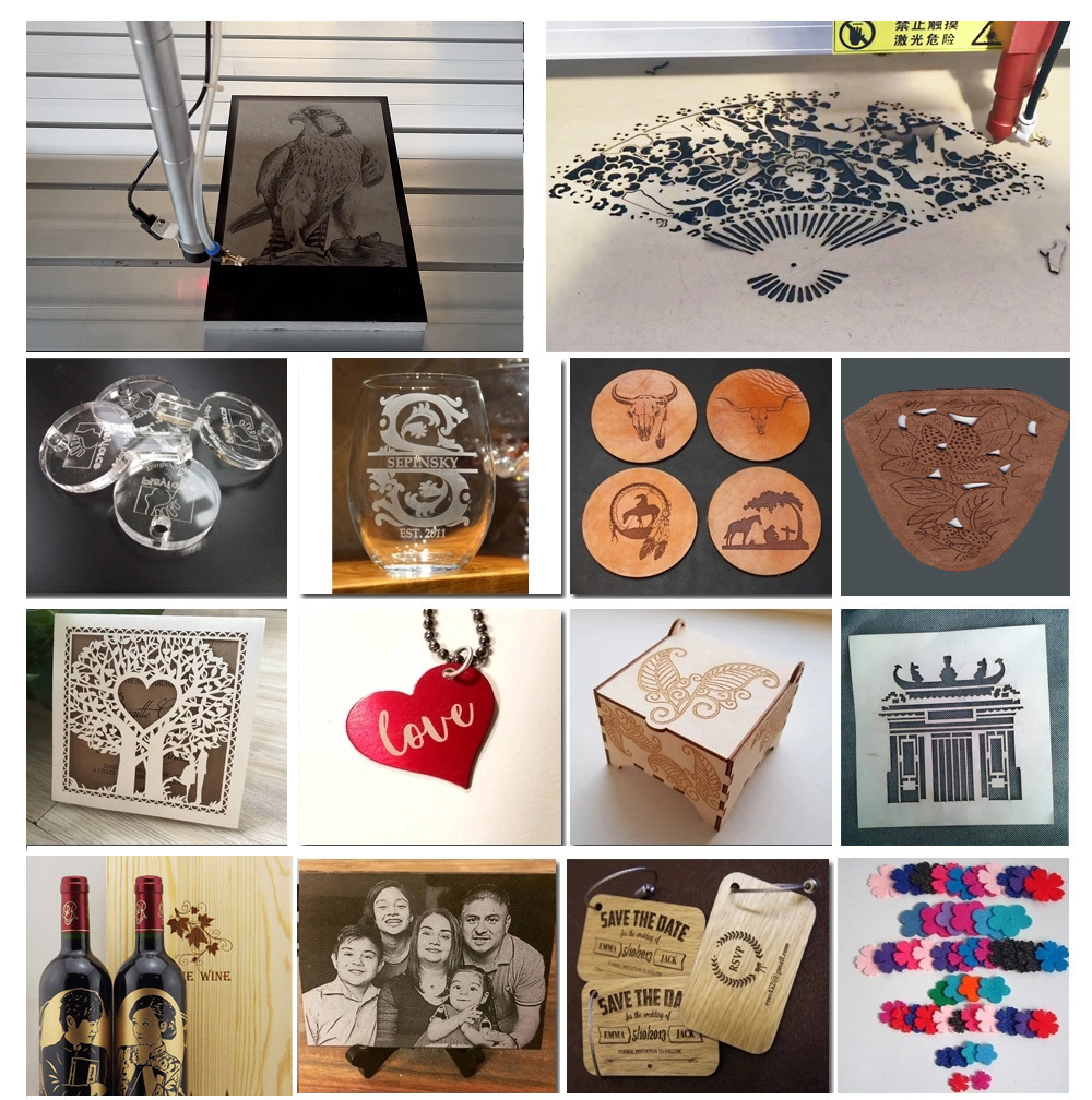 co2 CNC laser cutting machine  1610 Hopetool co2 CNC laser cutting machine 1610 