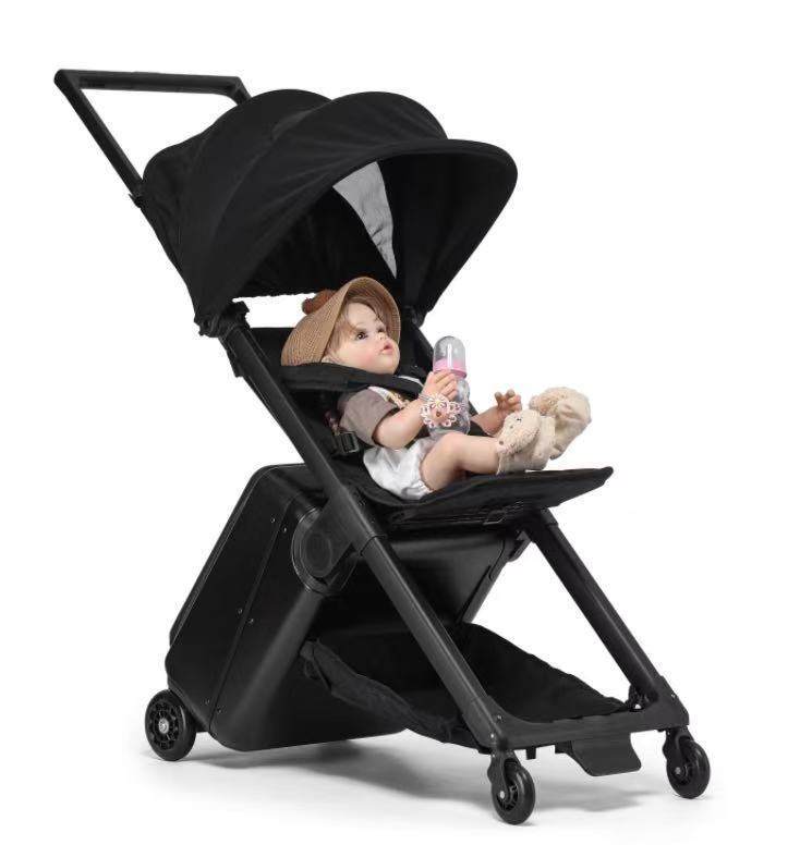 The Ultimate Travel Essential: 2-in-1 Baby Stroller & Luggage Cart