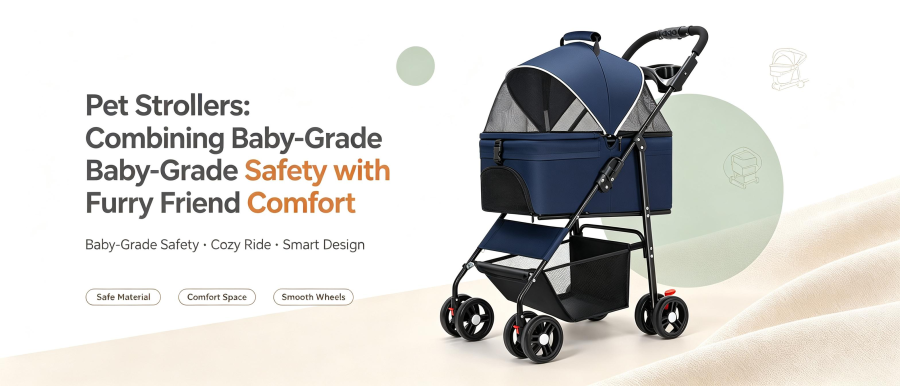Pet Strollers: Combining Baby-Grade Safety with Furry Friend Comfort – From Cradian, Ningbo Jintong