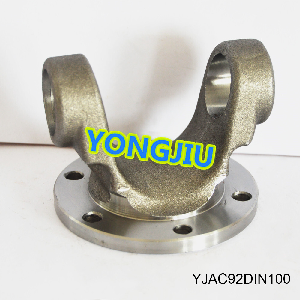 YJAC92 DIN100 Flange Yoke / Drive shaft Parts Flange Yoke Assembly with