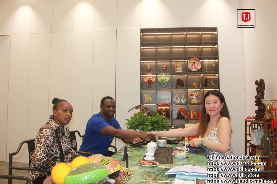 Nigerian Customer Visit T.I Group for Product Testing and Cooperation