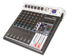 T.I Audio Pure Wholesale Mixer, 6,8,12 channel Mixer with 99DSP Effect