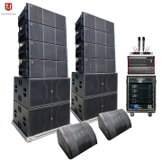 LA 212 Pro outdoor Line array dual 12 3 way 2 12 LF 10 MF 2 3 HF