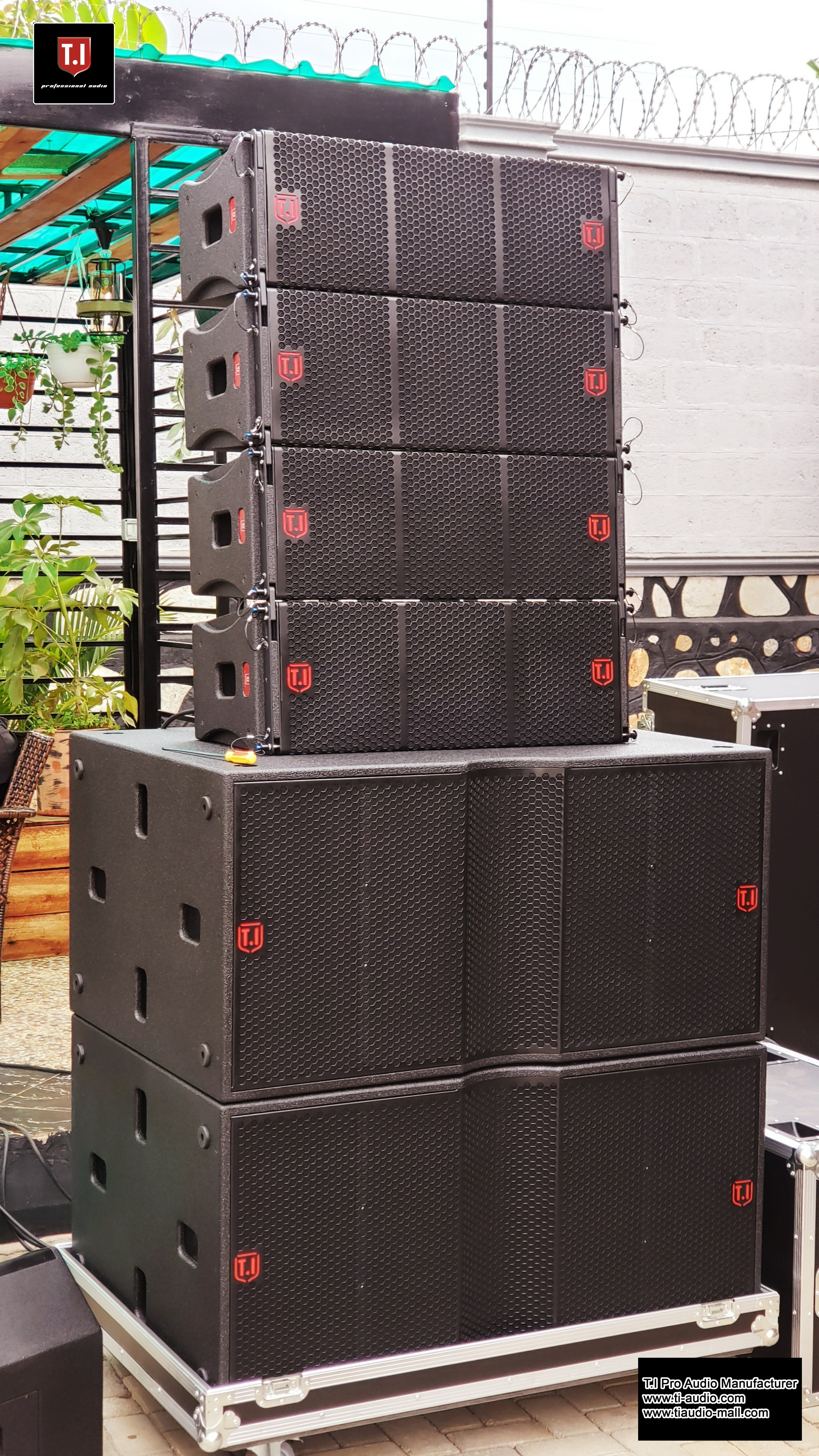 pro 210 double 10 inch line array sound system  