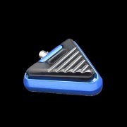 High Quality Triangle Design Tattoo Foot Switch(RCA Connection)