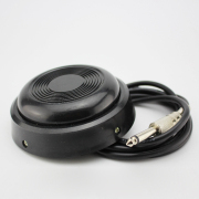 Newest Round Tattoo Foot Switch Black Foot Pedals For Tattoo Power Supply