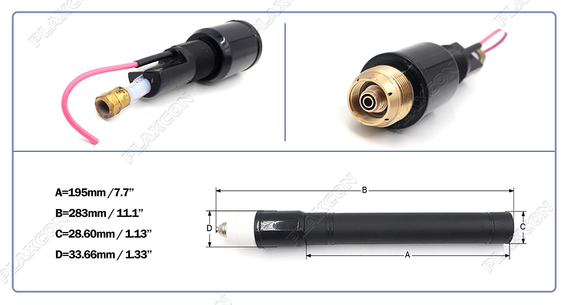 P80 Plasma Cutting Torch Set High Quality manual Torch Straight Torch