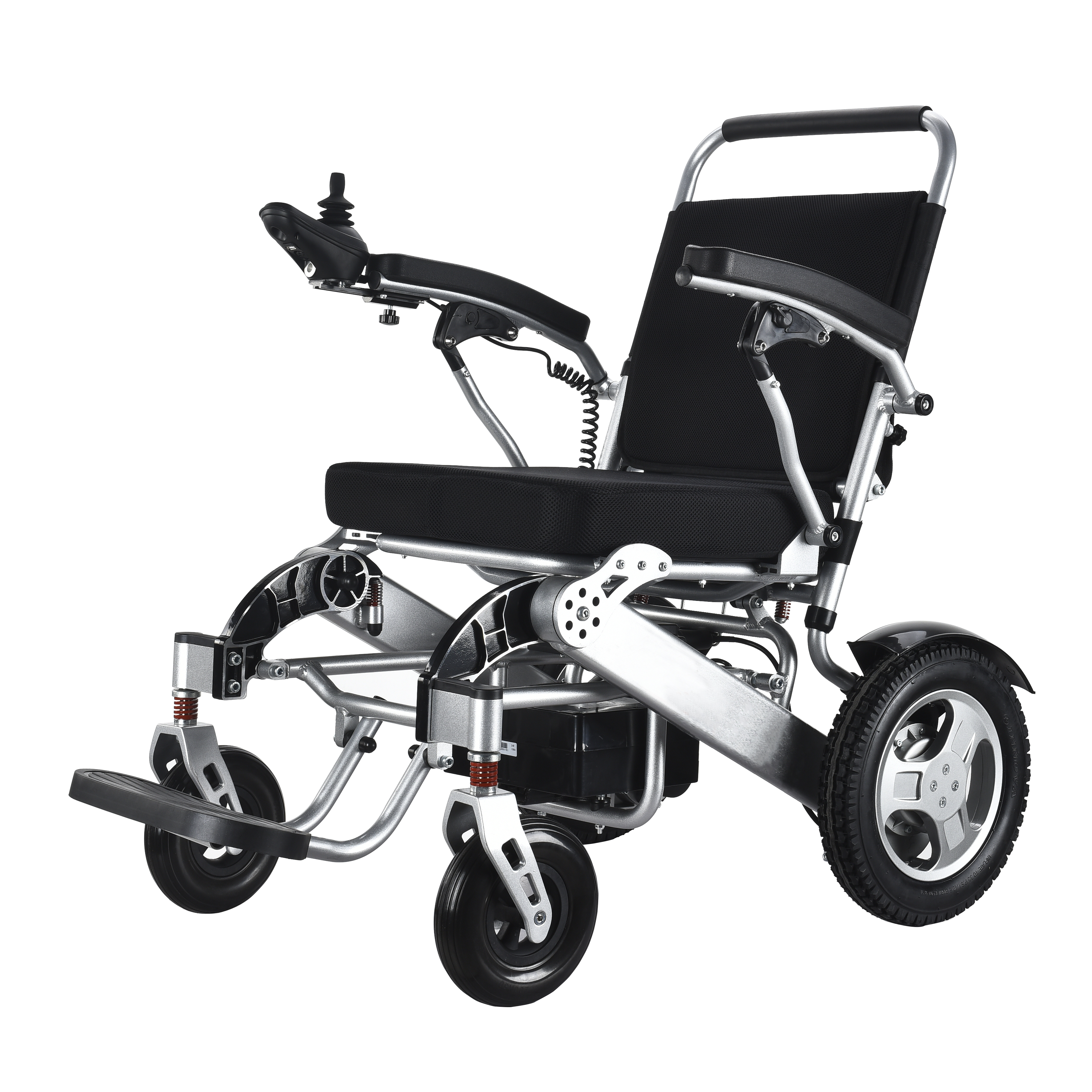 WISGING Folding Electric Powered Wheelchair Lightweight Portable