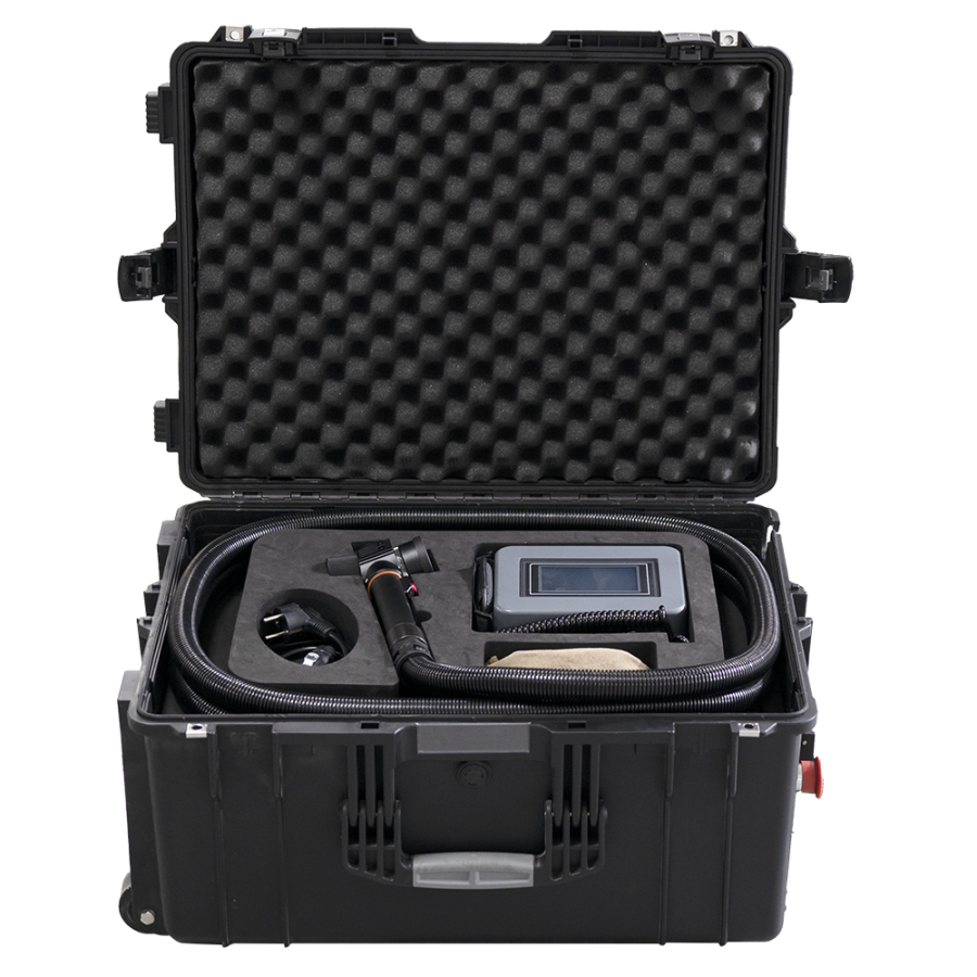 SFX Laser Pulsed 300W Portable Laser Cleaning Machine with Trolley-case Design LCM-300