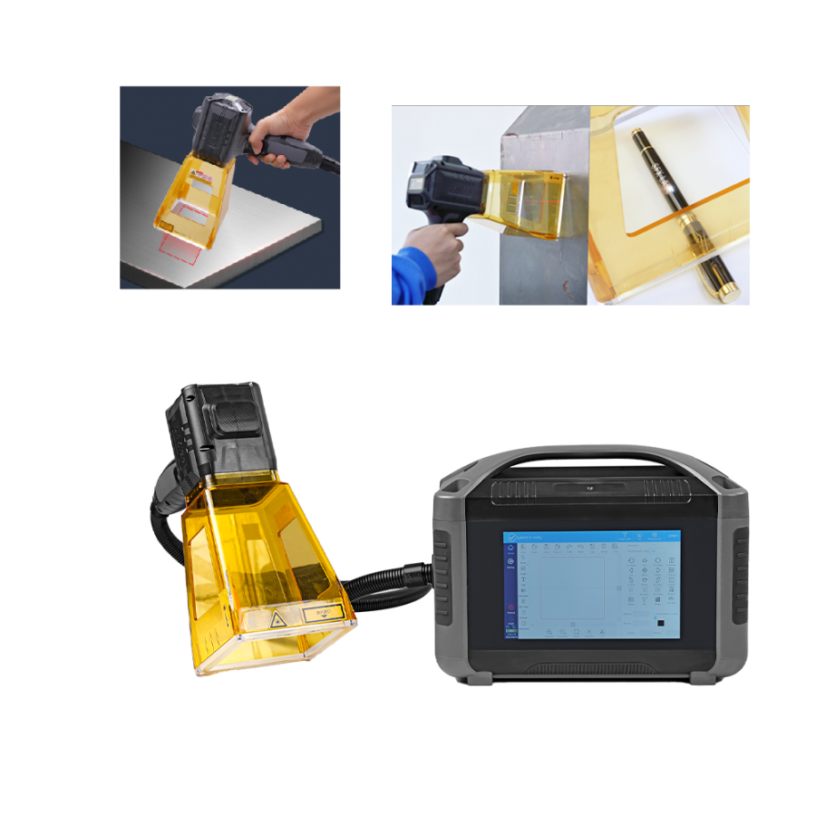SFX 30W Handheld Plug-in/Battery Laser Marking Engraver for DIY/Custom Logo Pattern Sign