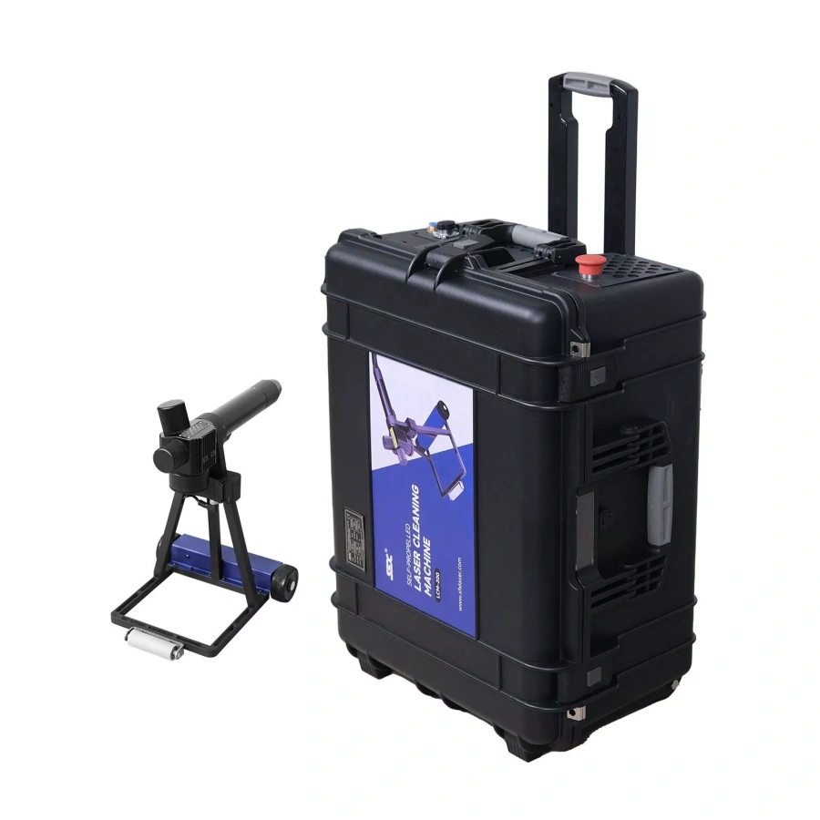 SFX 200W Trolley Case Pulse Fiber Laser Cleaning Machine with Self Propelled for Metal/Rust/Paint/Oil/Coating Removal
