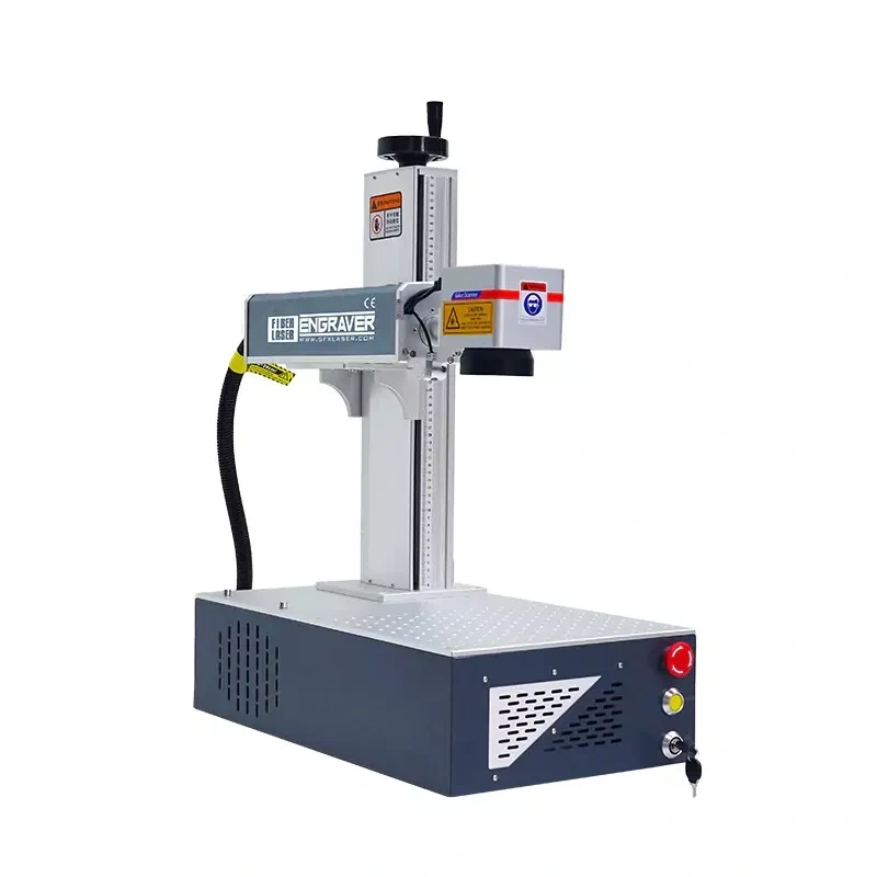 SFX MAX 50W Desktop Precise Laser Engrave Machine Precise Metal Logo Label Marker for Metal Wood Plastic SFX-50GS