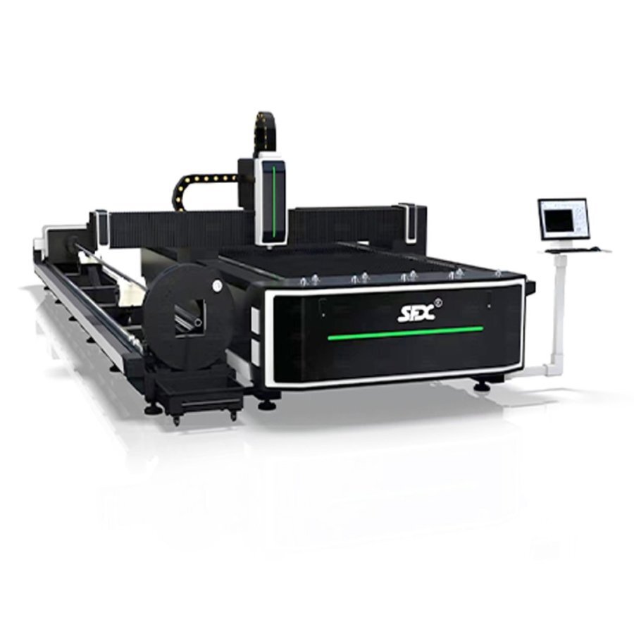 SFX Laser 6000W Fiber Laser Cutter: Dual-Use for Precision Cutting of Metal Sheets and Tubes