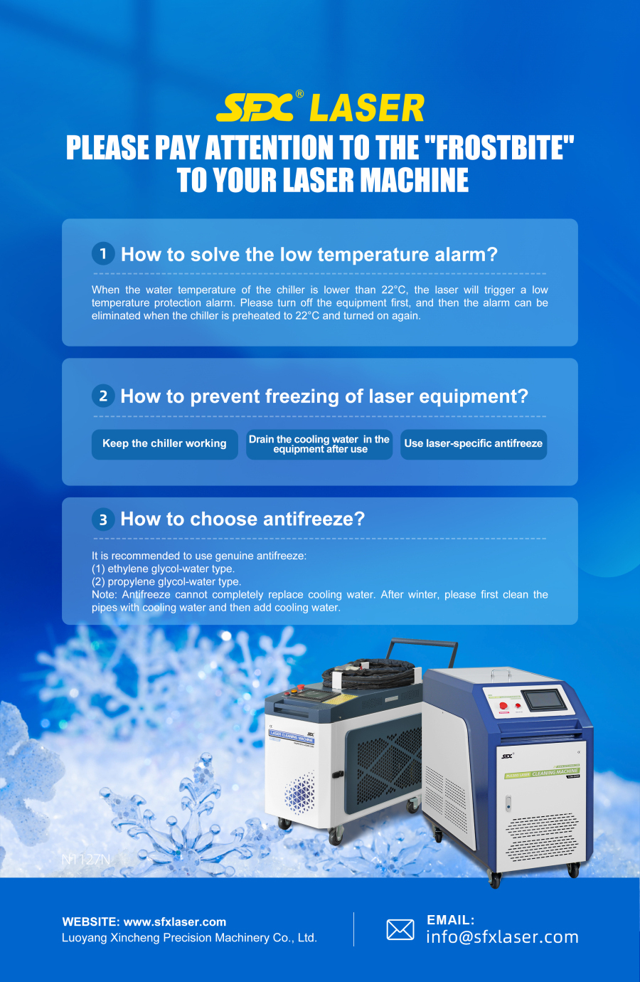 Winter Care for Lasers: Preventing Freeze Damage