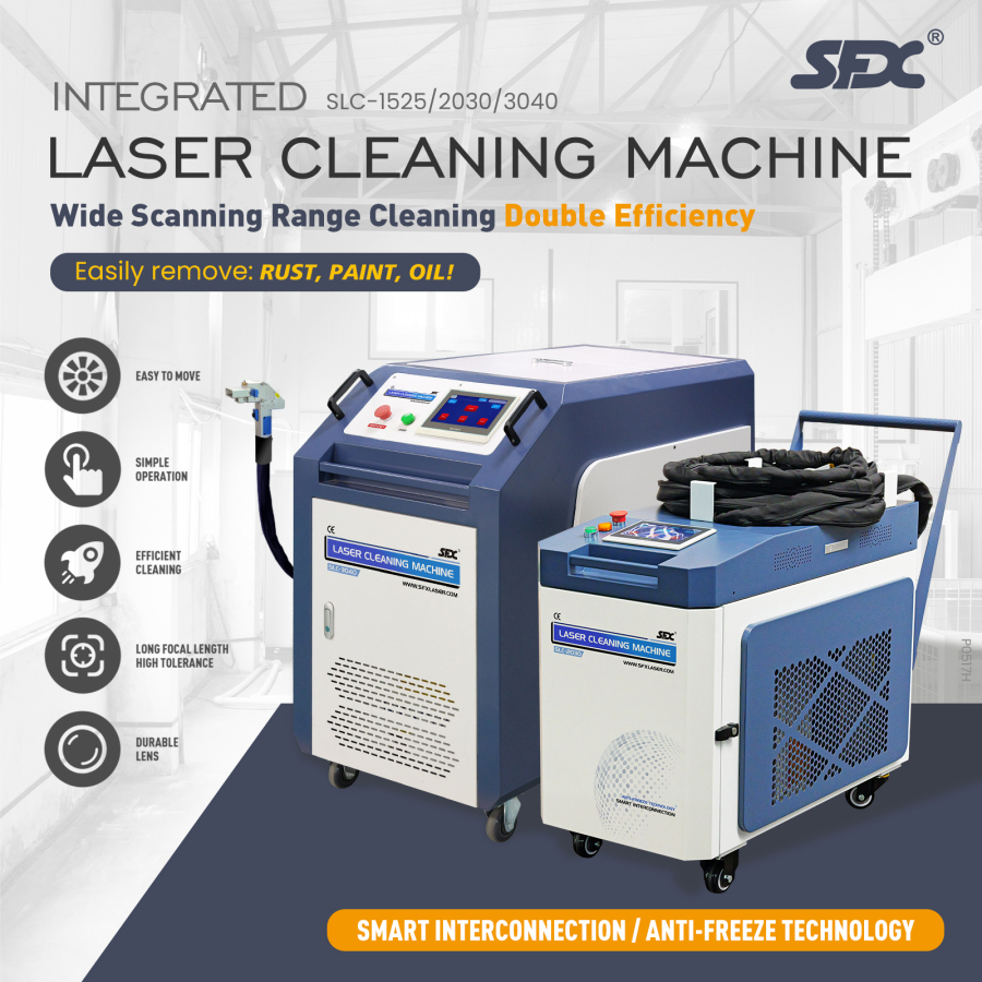 Unleashing Industrial Power: SFX Laser 3000W High-Power Laser Cleaning Machine