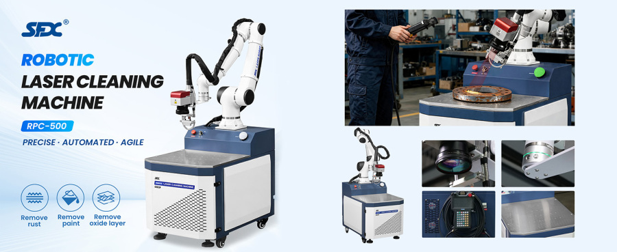 SFX Laser RPC-500 Robotic Laser Cleaner Makes Its Debut at IMTS 2026