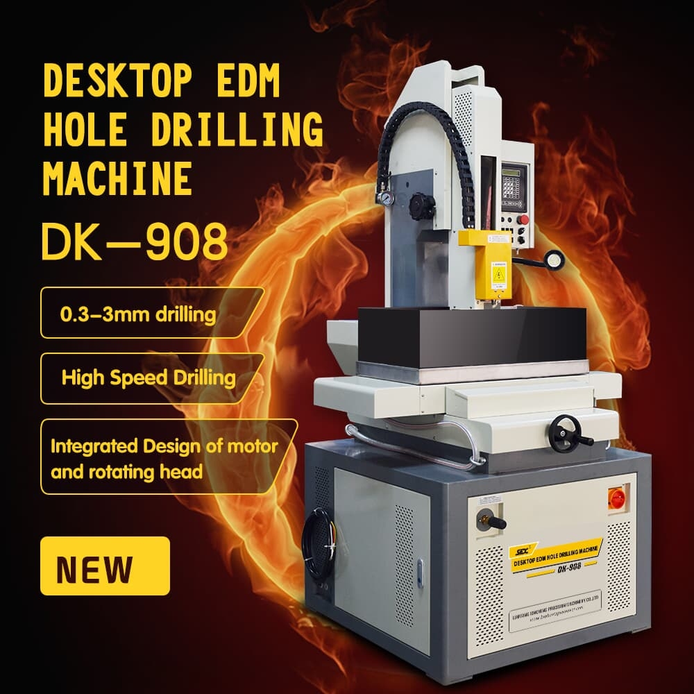 Small deep top hole drilling machine