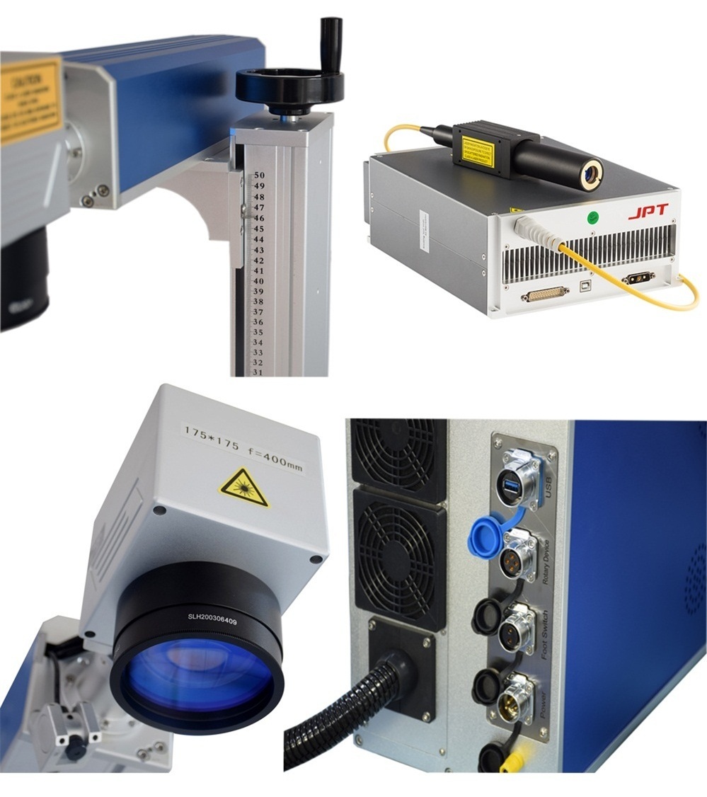 RAYCUS Fiber Laser Marking Machine Fiber Laser Engraver 30W, 175×175mm
