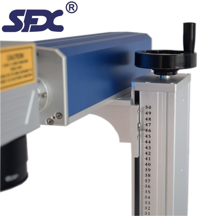 50W JPT Fiber Laser Marking Machine Metal Engraver JCZ Controller Rotary  EzCad2