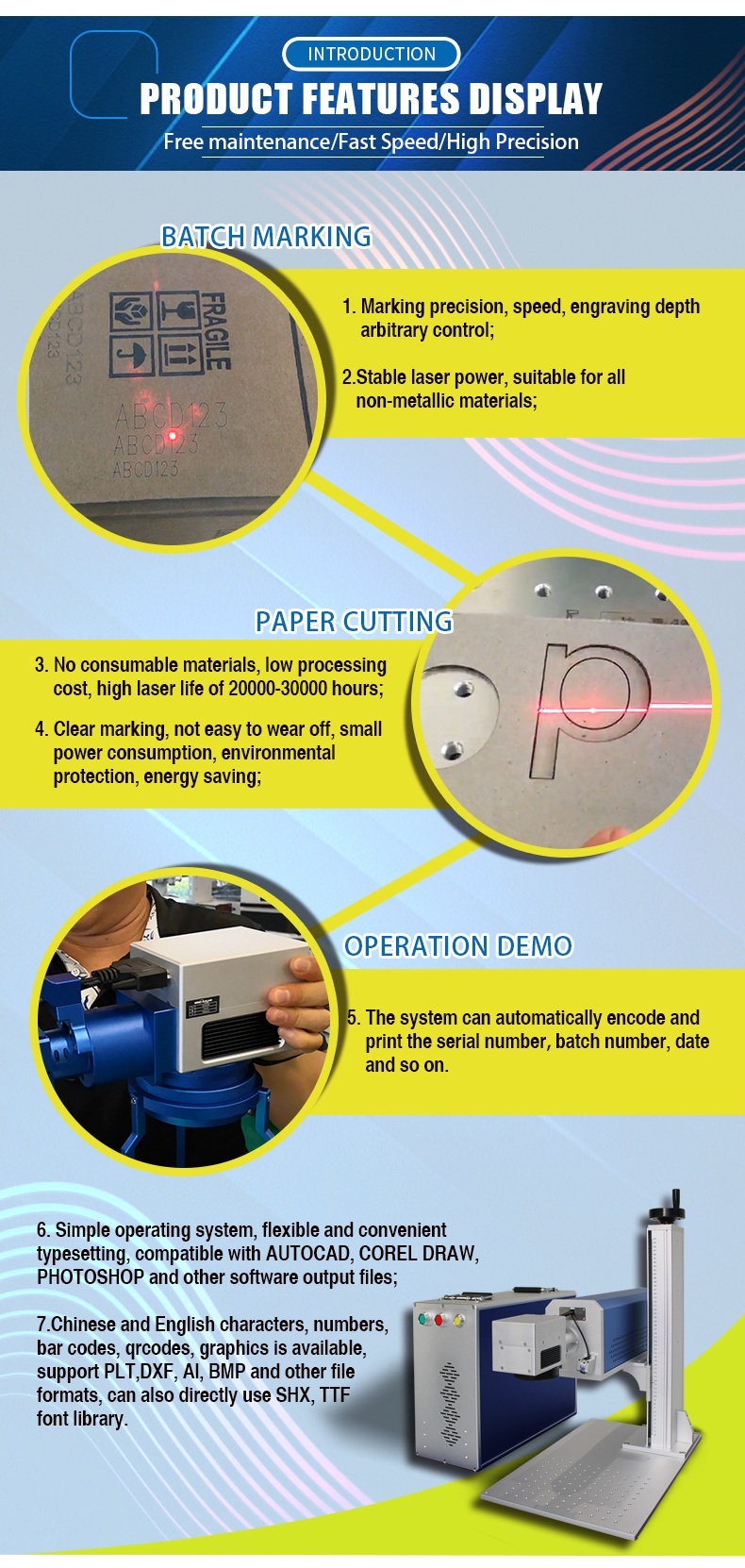 Laser Engraving Marking Paper, Laser Fiber Paper