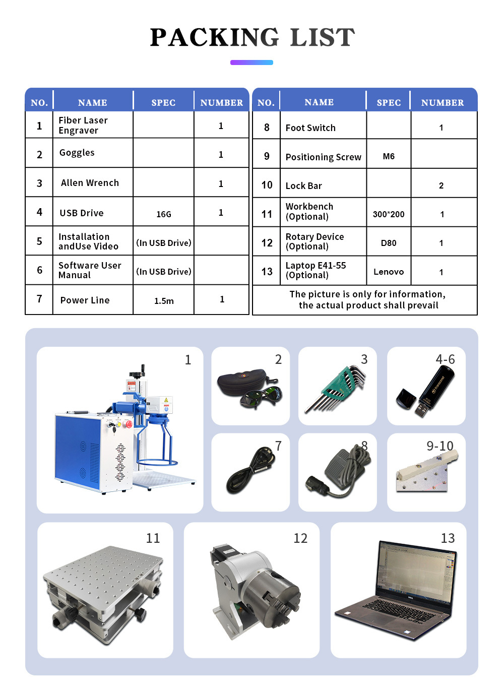 Laser engraving system - Laser marking, welding and cutting machine