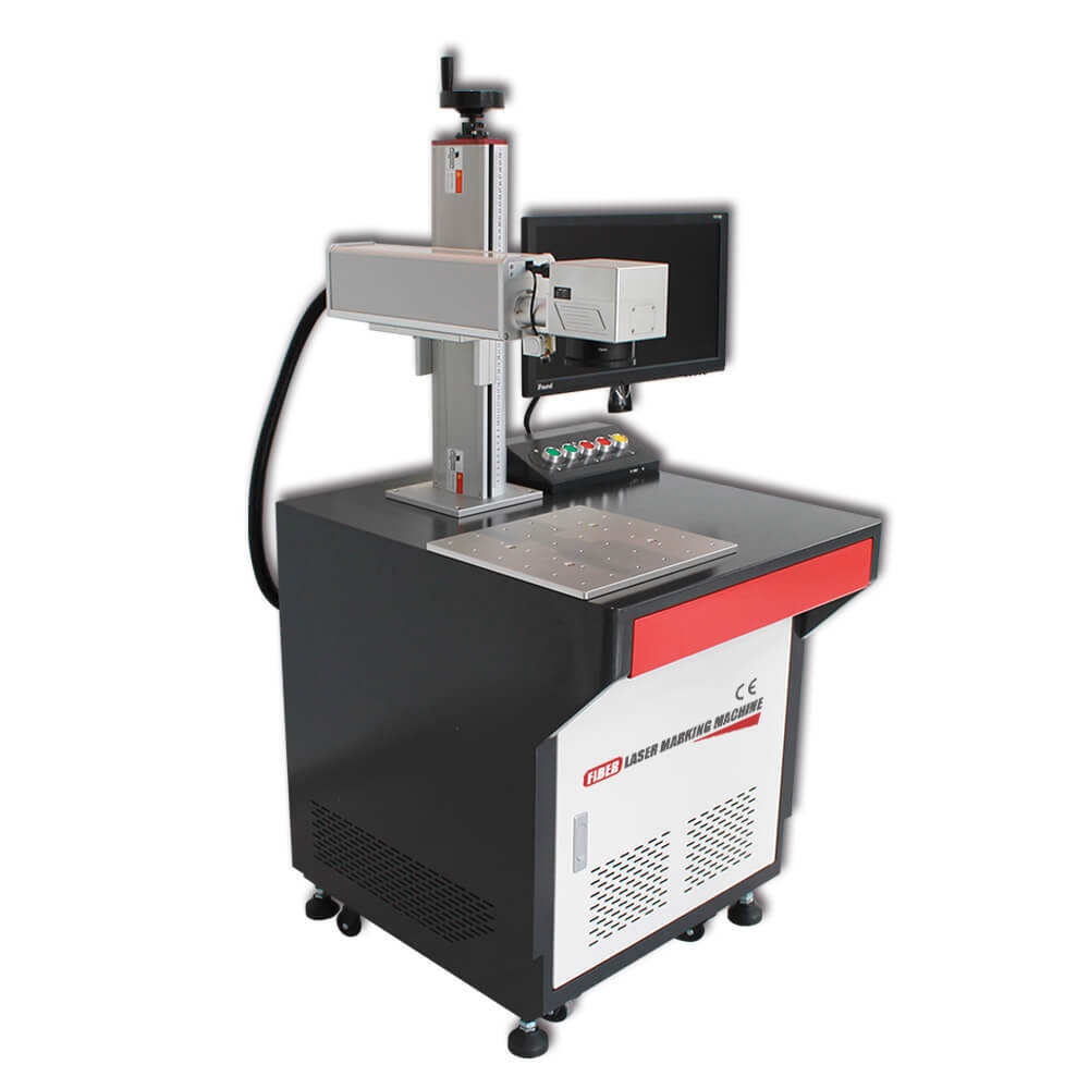 Metal Plastic Marking Machine Laser Engraving Machine JPT 20W 30W 50W