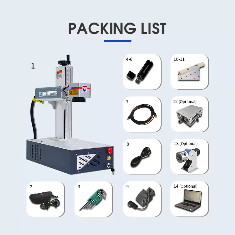 Desktop Fiber Laser Marking Machine