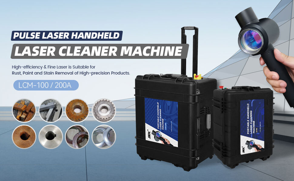 Laser Cleaning Machines Remove Rust, Paint and Dirt