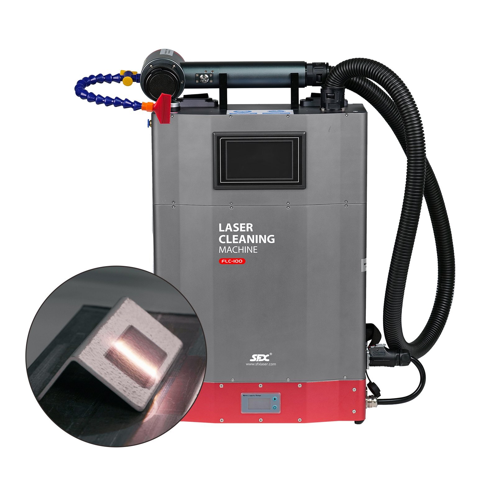 Nettoyeur Laser Portable pour Fiber, sac à dos, petit nettoyeur Laser  Portable, bon prix, 100W