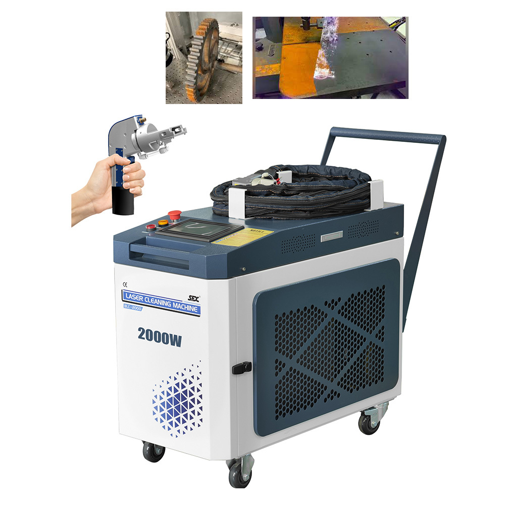 2000W 1000W Laser Rust Removal Clean Machine for Sale - China