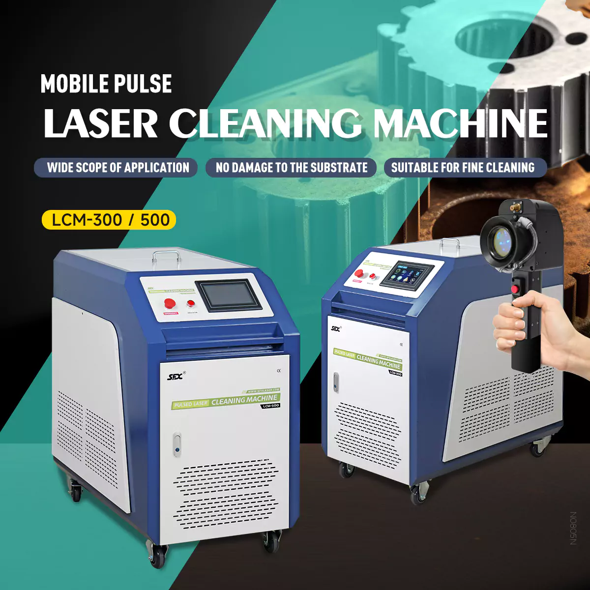 SFX Laser Cleaner 2000w Metal Rust Removal Laser Cleaning Machine Fiber Laser  Rust Cleaner