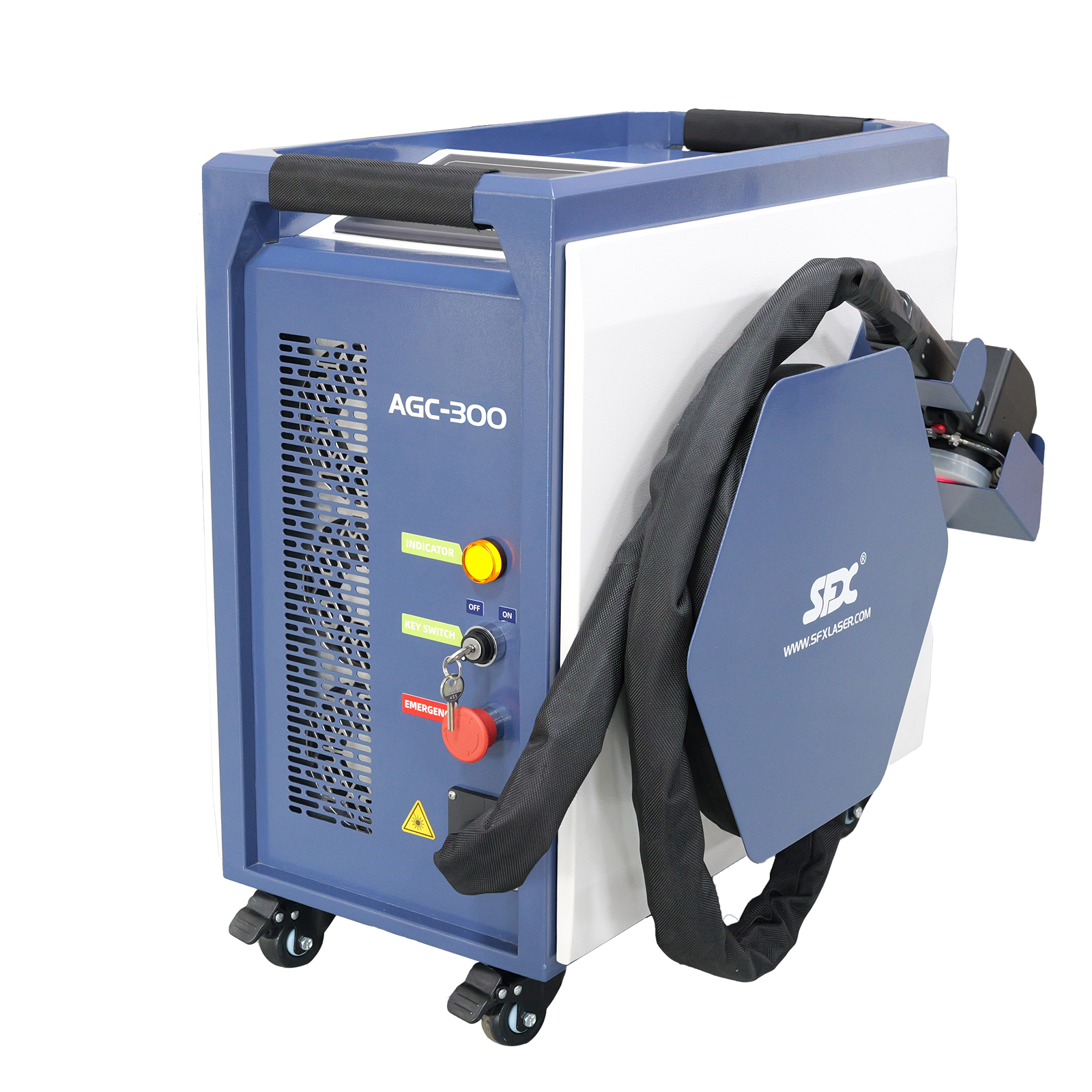 SFX Laser 300Watt Air-Cooled Pulsed Laser Cleaning Machine for