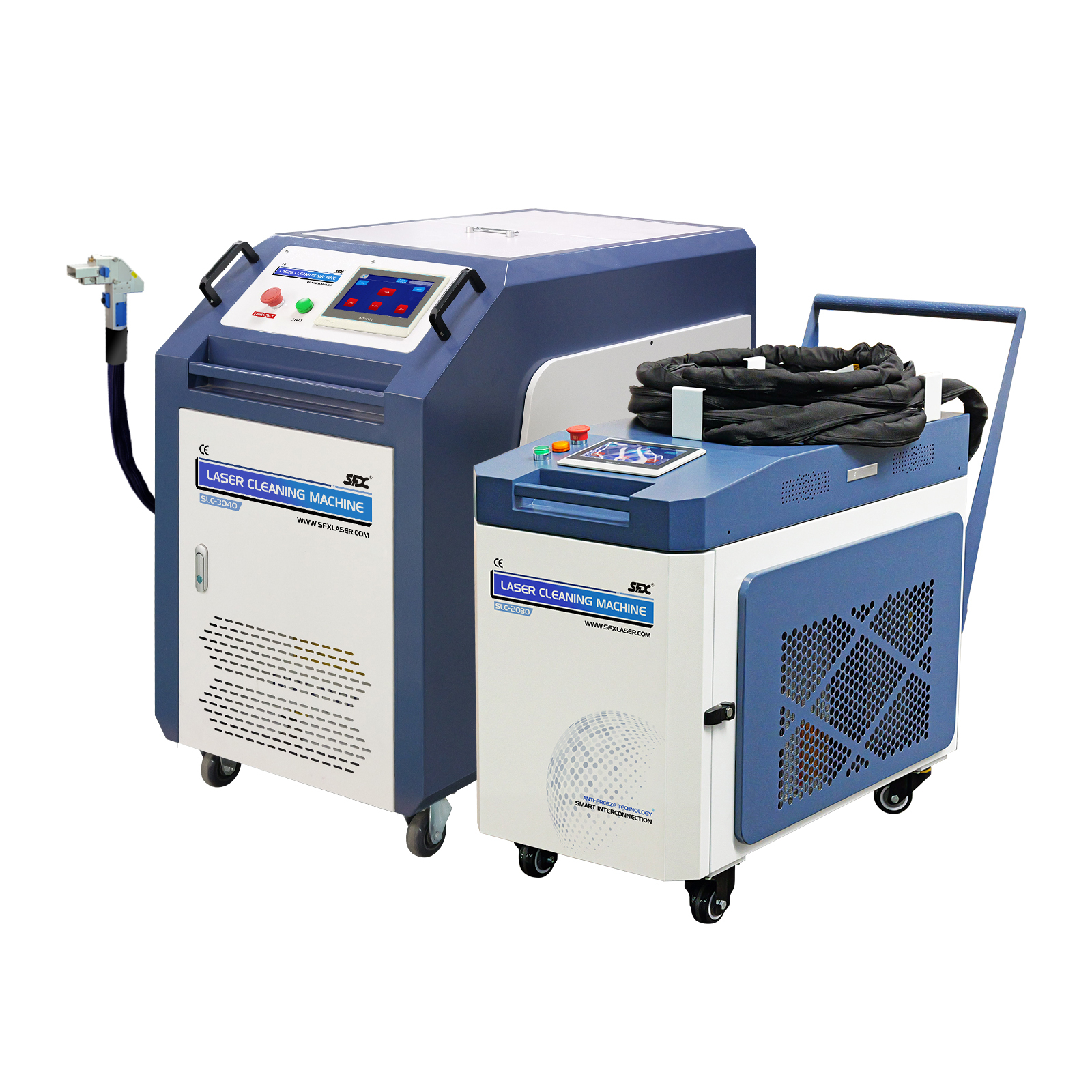 SFX 2000W Laser Cleaning Machine with Anti-Freeze Technology