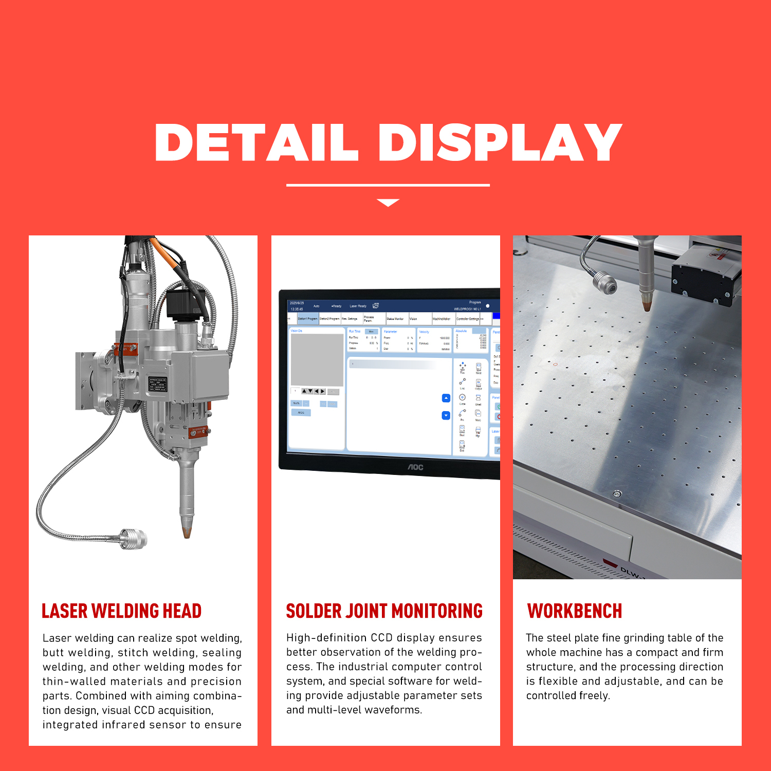 SFX Seven-Axis 2000W Platform Automatic Laser Welding Machine for