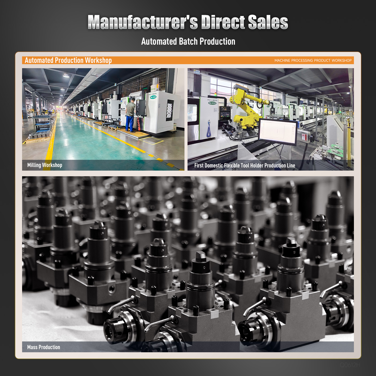 SFX BMT65-90°-72-ER40-Y Driven Tool Holder for Enhanced Machining