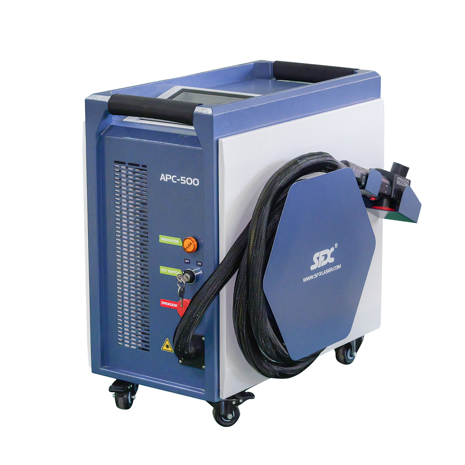 SFX Laser 500W Air-Cooled Pulsed Laser Cleaning Machine