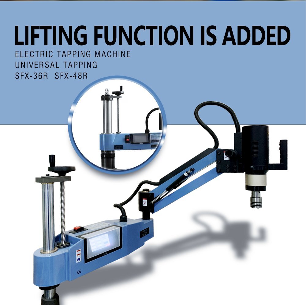 M3-M16 360° Flexible Arm Automatic Electric Tapping Machine with Servo Motor Universal Electric Tapper Arm SFX-M16R M16R 360° Flexible Arm Automatic Electric Tapping Machine with Servo Motor Universal Electric Tapper Arm Electric Tapping Machine,Drilling Machien,Tapper Machine,Thread tapping machine,deep blind hole tapping machine,SFX electric tapping machine,SFX Tapper,M3-M16 Electric tapper