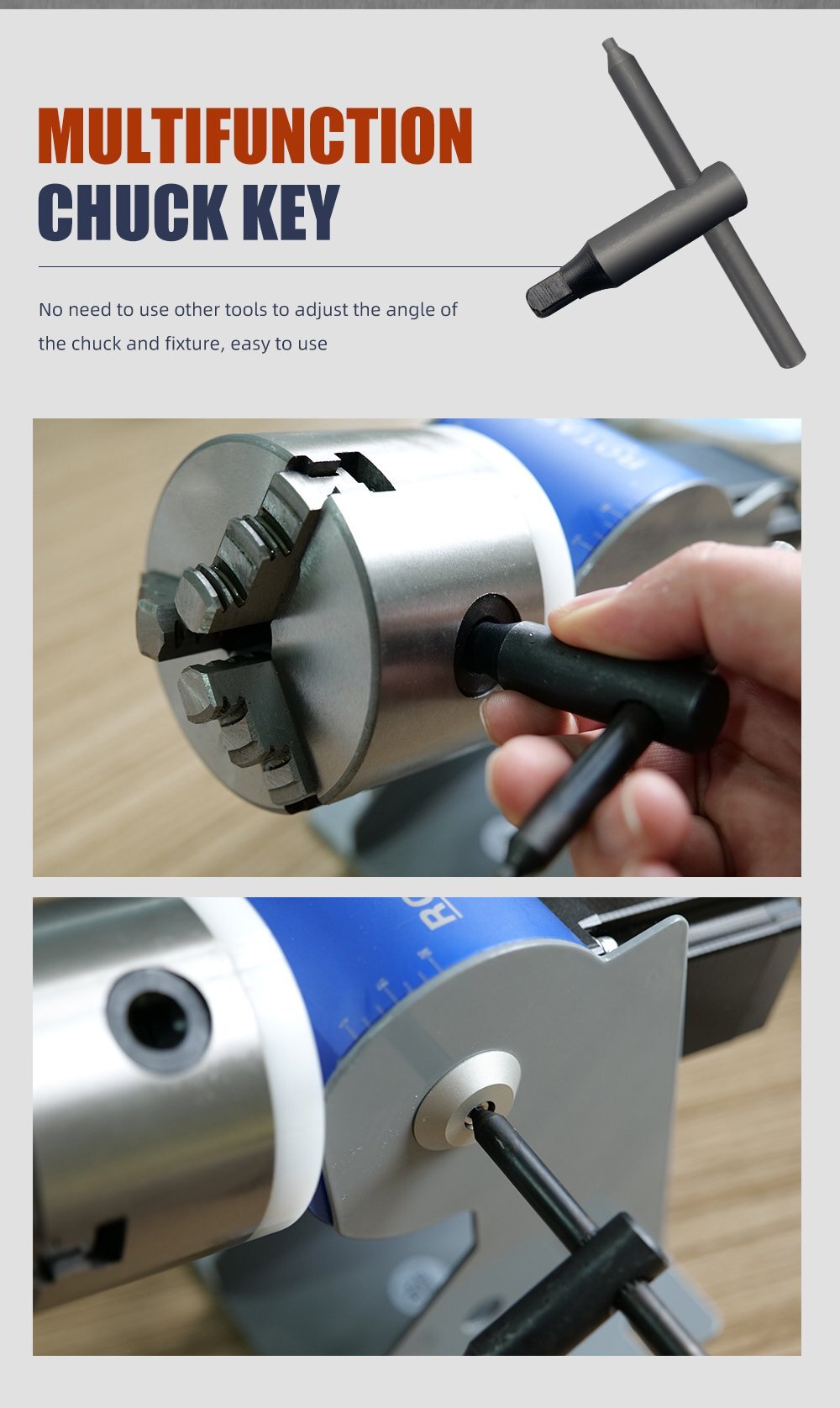 SFX D69 D80 D100 D125 Three-Jaw Rotary Chuck Rotary Axis for Fiber Laser  Marking Machine-SFX D69 D80 D100 D125 Three-Jaw Rotary Chuck Rotary Axis  for Fiber Laser Marking MachineSFX Laser-Fiber Laser Engraver