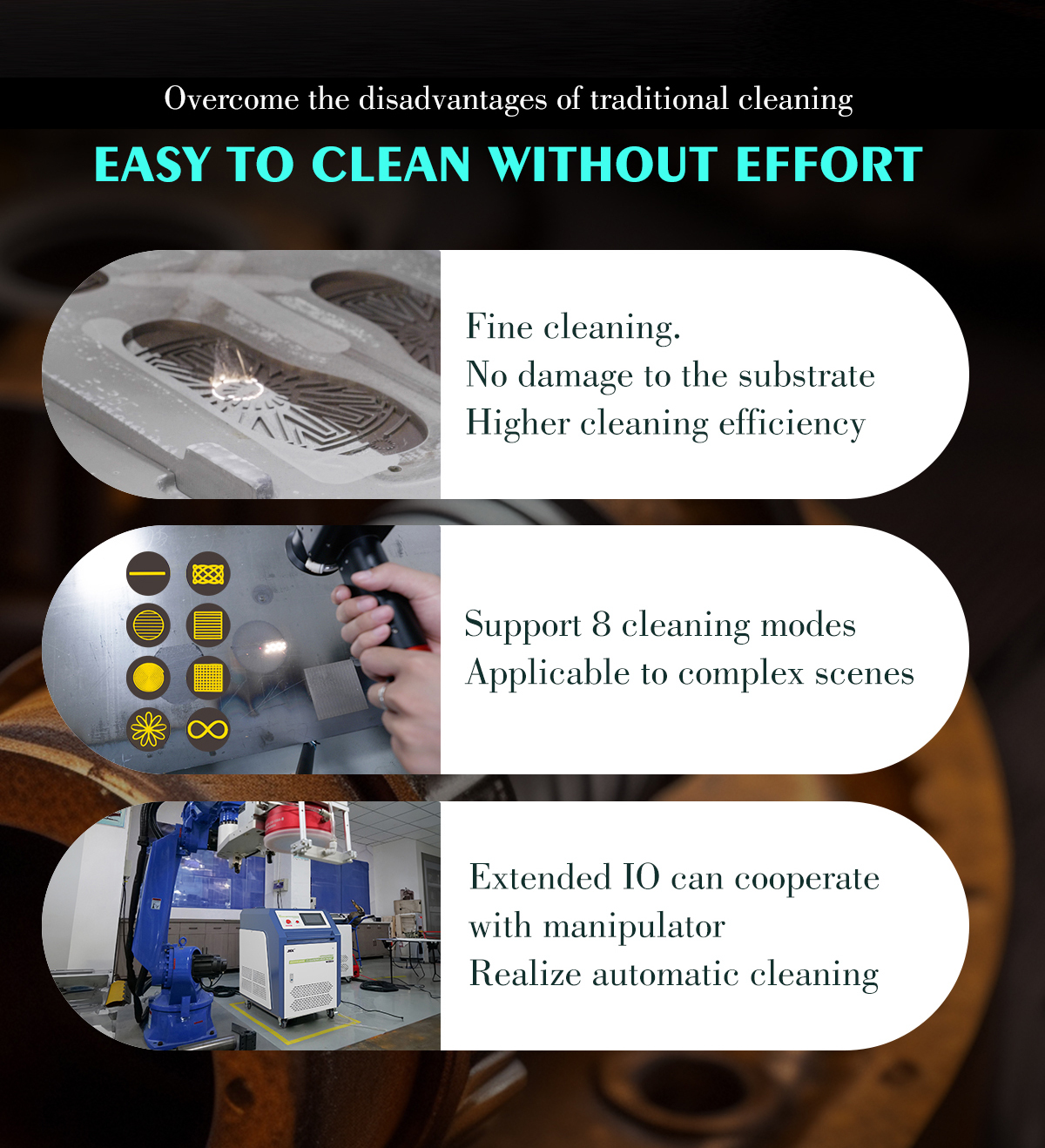 SFX Handheld Mobile 500W Pulse Laser Cleaning Machine Multimode High Power for Hard to Clean Metal Rust Paint Oil Coating Achieve Fine Cleaning SFX Handheld 500W Pulse Laser Cleaning Machine Multimode High Power Rust Removal Paint Stripping Coating Removal pulse laser rust removal,graffiti cleaning method,laser cleaning machine for rust removal,coating surface removal,laser cleaning machine 300watt rust removal,500w pulse laser cleaning machine,coating surface removal machine,laser cleaning,multimode pulse laser cleaning machine 500w,pulse laser cleaning machine multimode 500w