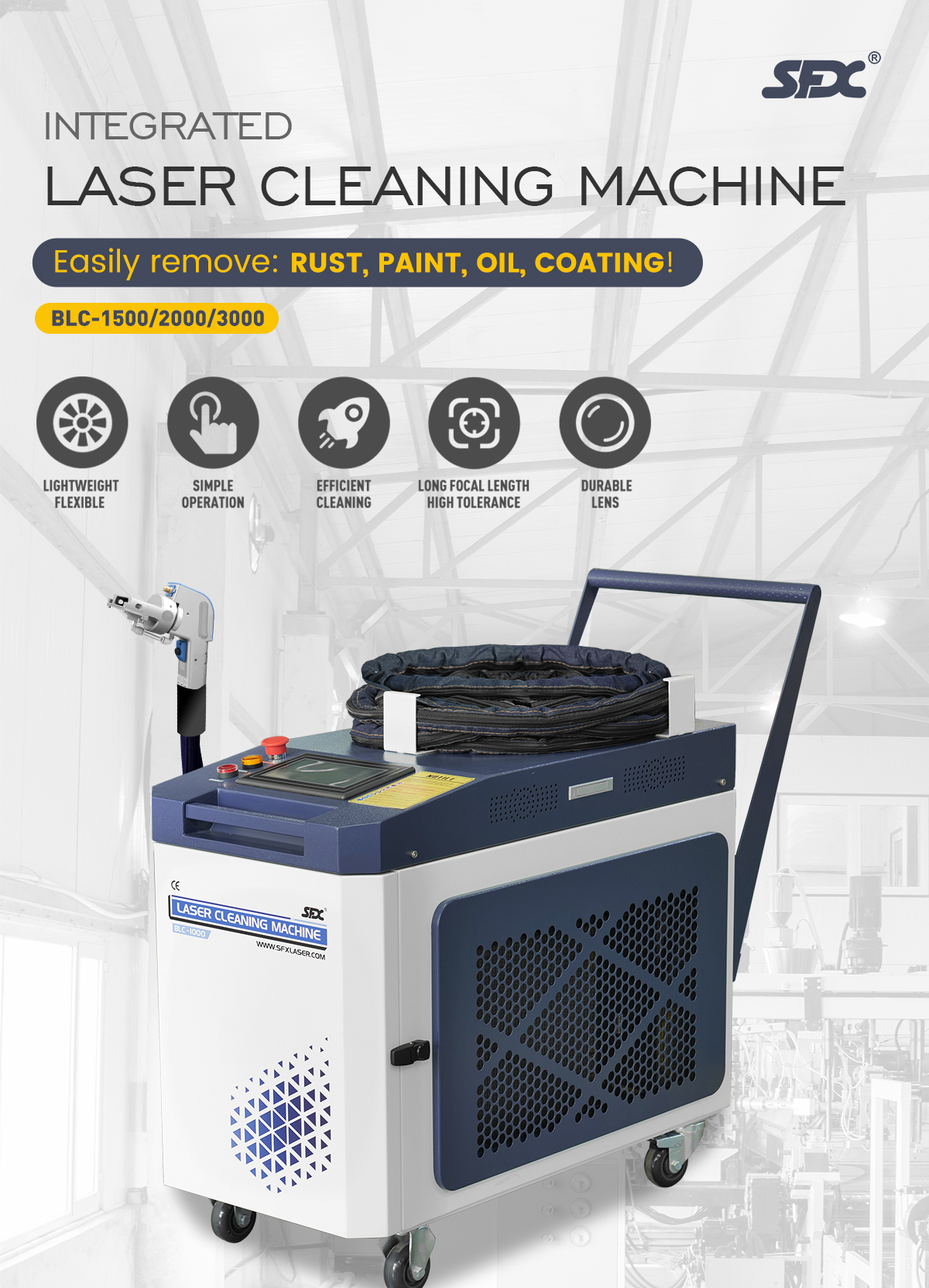 SFX 2000W Portable Handheld Laser Cleaning Machine Set Sale with 10pcs Protective Lens for Rust/Paint/Oxide/Layers Removal Metal Cleaning SFX 2000W Portable Handheld Laser Cleaning Machine Set Sale with 10pcs Protective Lens for Rust/Paint/Oxide/Layers Removal Metal Cleaning laser cleaning machine 1000w,laser rust removal machine on sale,commercial air purifiers for laser cleaning,industrial air purifier for sale,1500w laser cleaning machine for rust removal,industrial air filter for sale,industrial smoke purifiers supplier,laser cleaning machine,rust stripping lase,hand held laser rust remover,laser derusting machine