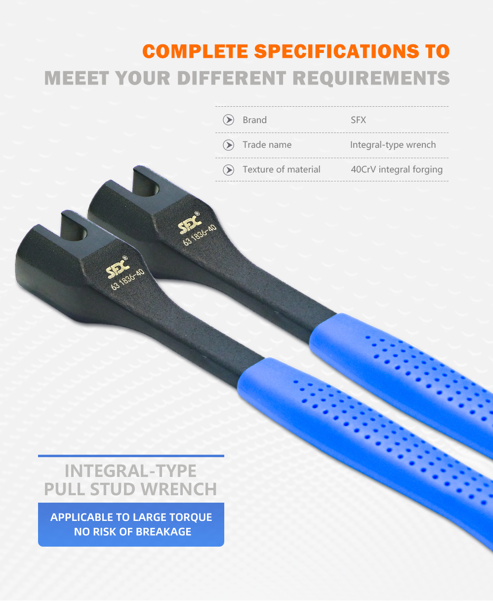 SFX CAT50 Pull Stud Wrench American Standard CAT50 Spanner High Quality for Pull Studs Use In Stock  SFX CAT50 Pull Stud Wrench American Standard CAT50 Spanner High Quality for Pull Studs Use In Stock  Pull Stud Wrenches,Pull Stud Spanner,CNC,CAT50-A45°，,ASME,SFX