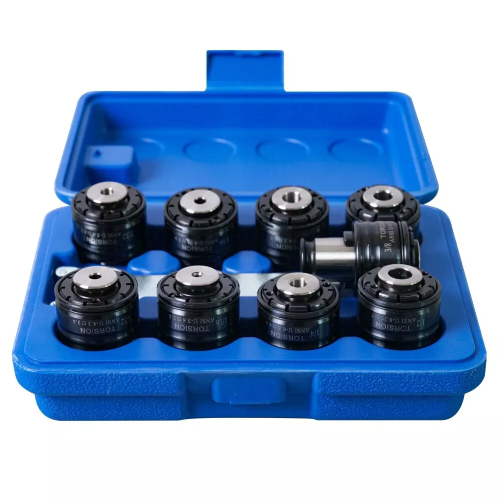 SFX 9PCS GT12 ANSI Tap Collets Chucks Holders for SFX M16R Tapping Machine US Stock 9PCS GT12 ANSI Tap Collets Chucks Holders for SFX M16R Tapping Machine M16R tapping collet chucks,quick change tapping collet chucks,ANSI Tap Collets,SFX M16R Tapping Machine,GT12 ANSI Collet Holder,tapping collet
