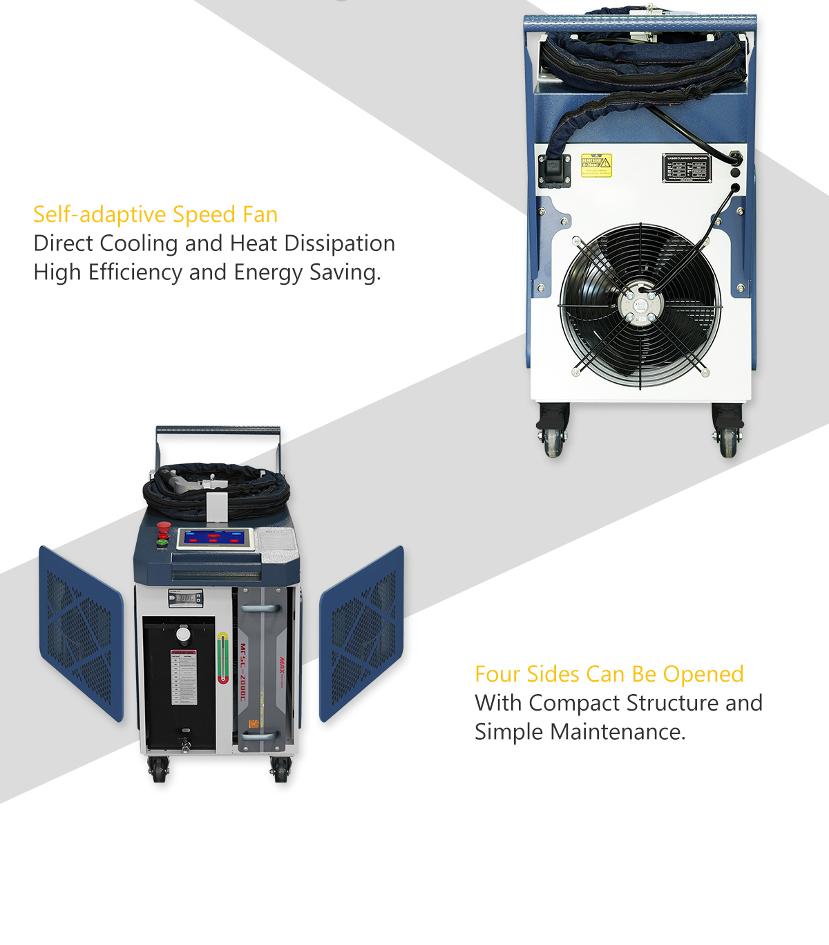 US Stock SFX 2000W Laser Cleaning Machine with Anti-Freeze Technology & Smart Connectivity for Powerful Rust Paint Oil Coating Removal SFX 2000W Laser Cleaning Machine with Anti-Freeze Technology & Smart Connectivity for Powerful Rust Paint Oil Coating Removal sfx laser,2000w laser cleaning machine,Rust Remover Machine,Painting Remover,2000w integrated laser cleaning machine,SFX 2000W Laser Cleaner Laser,2000W Rust Removal Machine,Paint/Powder Coating Removal Laser Cleaning Mahcine,laser rust removal,laser rust cleaner,SFX Laser SLC-2030