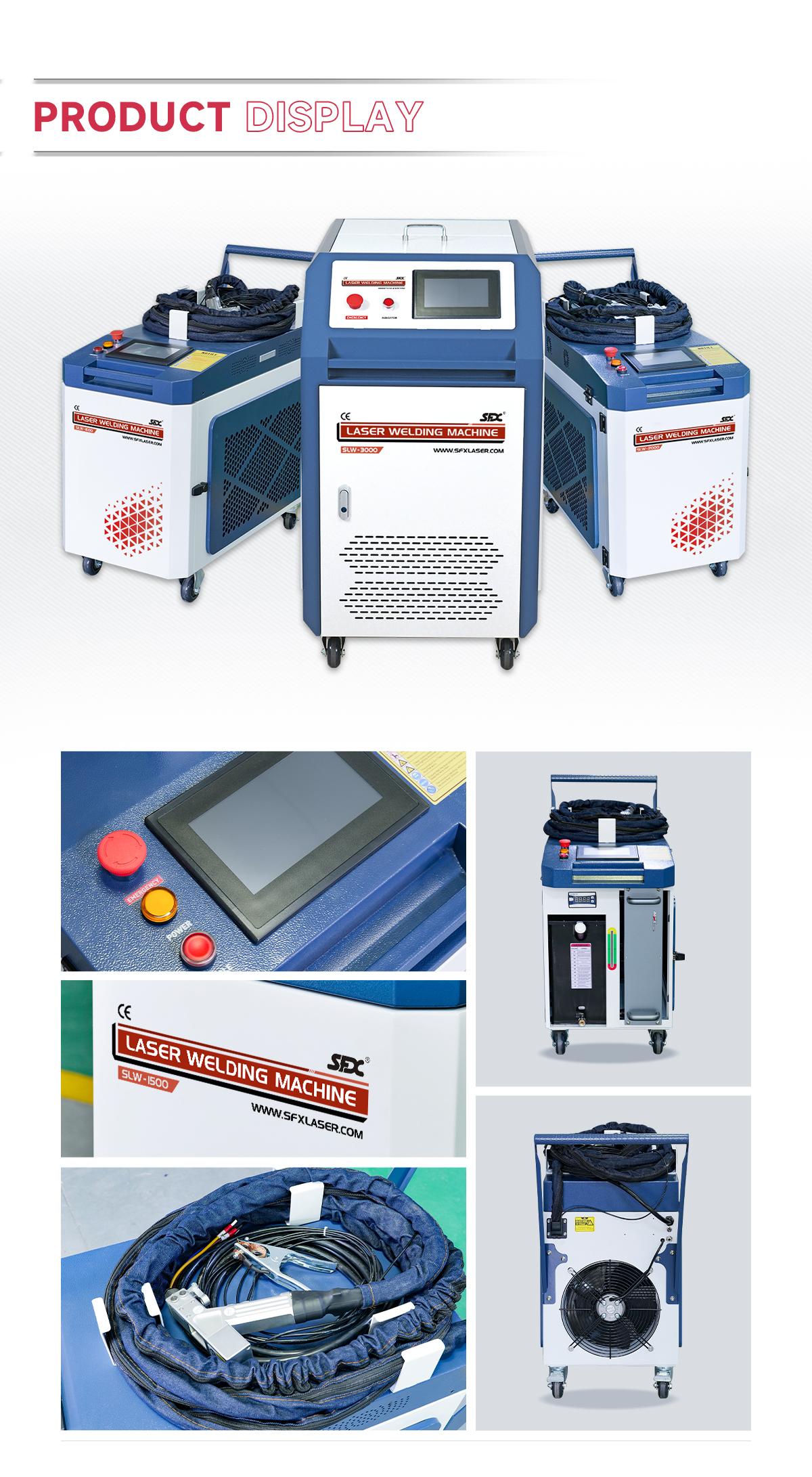 SFX High Efficient 2 in 1 3000W Mobile Laser Welding Machine and Weld Seam Cleaning Machine With Auto Wire Feeder Fast Speed Metal Welder SFX High Efficient 2 in 1 3000W Mobile Laser Welding Machine and Weld Seam Cleaning Machine With Auto Wire Feeder Fast Speed Metal Welder SFX handheld laser welding machine,3000watt laser welding machine,best laser welding machine,handheld fiber laser welding machine,fiber laser welding machine price,laser welding machine for stainless steel,handheld metal laser welding machine,laser welding machine for sale,laser welding equipment,laser welder for sale,SLW-3000