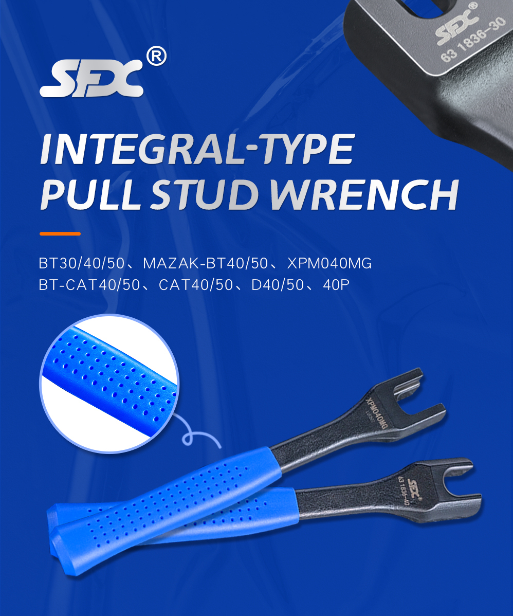 SFX D40 Pull Stud Wrench for CNC D40 Pull Studs Use With High Quality Materials SFX D40 Spanners  SFX 40P Pull Stud Wrench for CNC 40P Pull Studs Use With High Quality Materials 40P Spanners Pull Stud Wrenches,Pull Stud Spanner,CNC,Pull Stud,40P