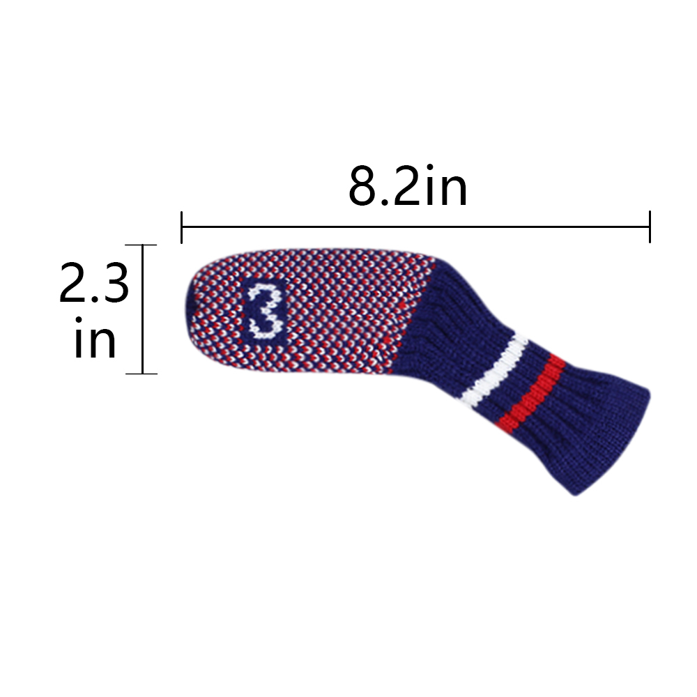 Scott Edward 10 Pcs Knitted Iron Golf Club Covers Cuteness and ...