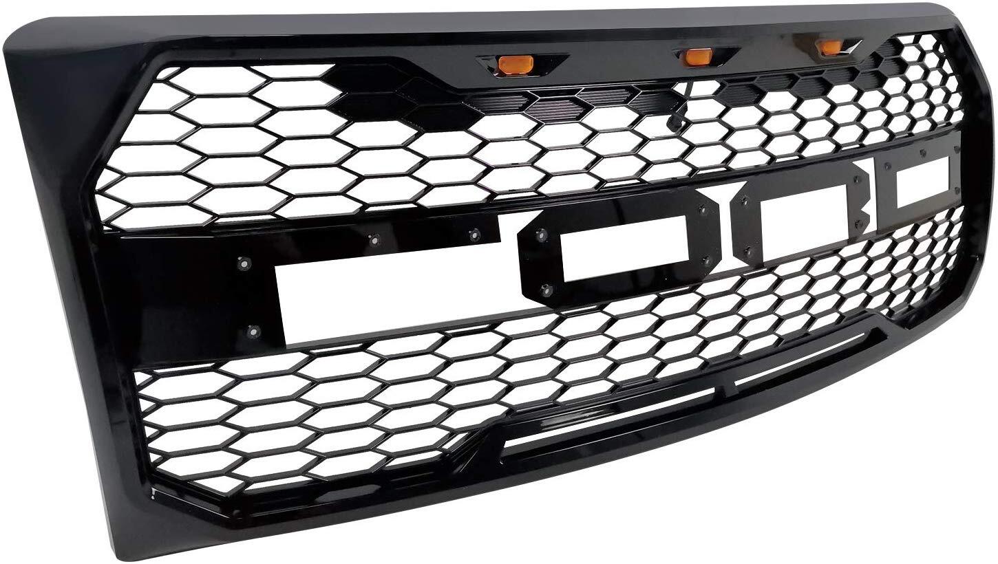 Raptor Style Grill For F150 2009 2010 2011 2012 2013 2014 ...
