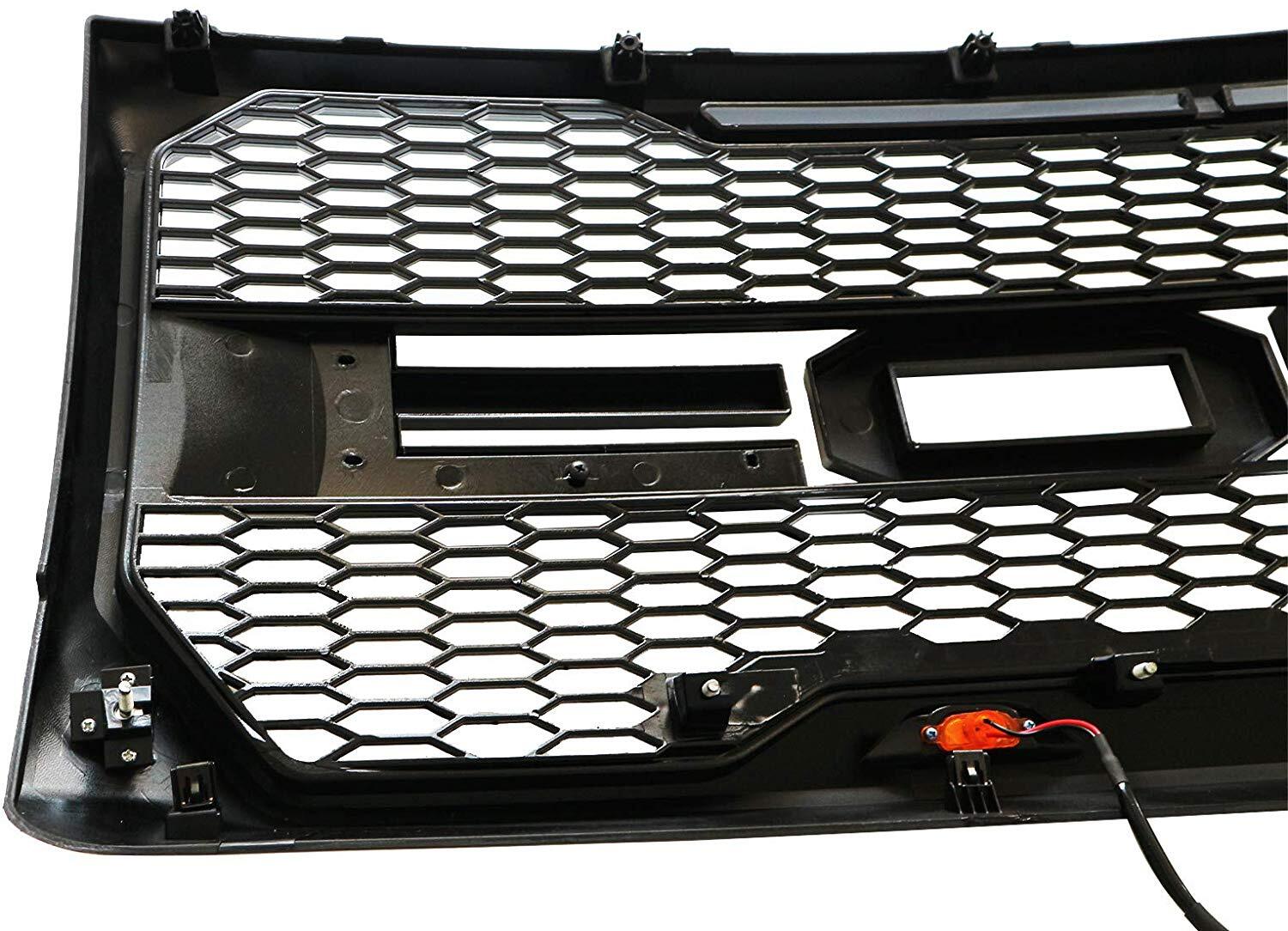 Raptor Style Grill For F150 2009 2010 2011 2012 2013 2014 ...